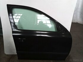 Škoda Octavia 2 pravé přední dveře černá metalíza 9910