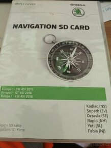 SD karta pro navigaci