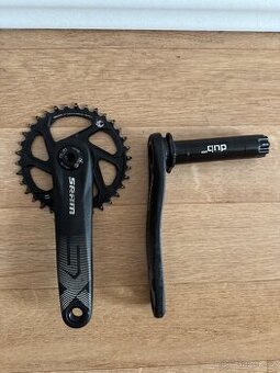 Převodník Sram 34T + kliky