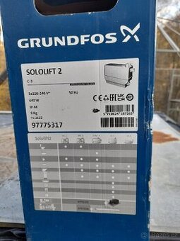 Grundfos čerpací stanice