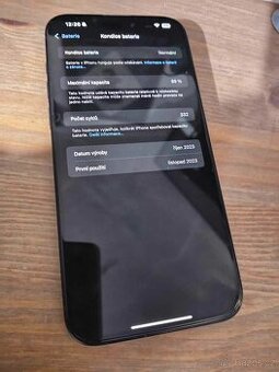 Apple iPhone 15 Pro Max 1TB Blue Titanium – jako nový