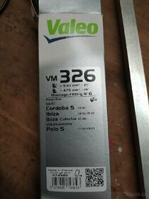 Valeo stěrače Golfu 5,seat Córdoba 5
