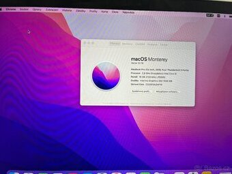 Macbook 13", 16GB RAM, Intel i5 2,9 GHz, Touch bar, Touch I