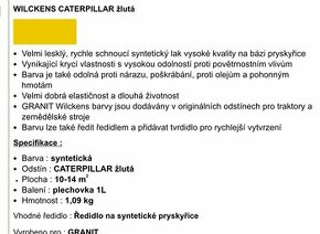 Barva Caterpillar - 1