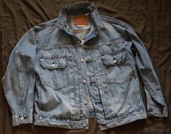 Original LEVIS jeans .bunda, velikost "M", NOVÁ - 1