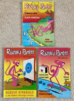 Růžový panter (1991-1992) Semic Slovart