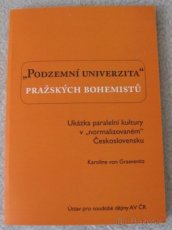 K. von Graevenitz:„Podzemní univerzita“ PRAŽSKÝCH BOHEMISTŮ