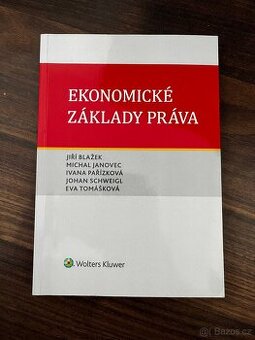 Ekonomické základy práva - Blažek
