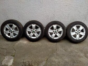 Alu kola originál Škoda, 6,5J x 15, 5x112, ET 50