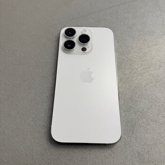 iPhone 14 Pro 256GB silver, jako nový bez škrábance