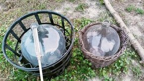 1x 30l, 1x40l demižon