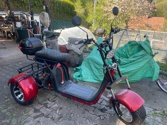 Prodám elektrickou tříkolku Lera Scooters C5 1000w/60v