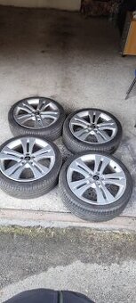 Alu r17 trinity s letnim pneu 205/40/17