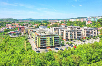 Pronájem novostavby 1+ 1 U Leskavy, Brno. 43 m2, 4.p.