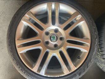 Alu kola ŠKODA SUPERB II letní CONTINENTAL 225/40R18 2023
