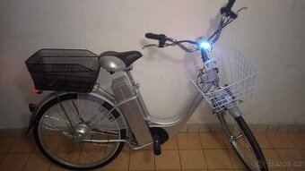 Elektrické kolo E-bike, nová baterie