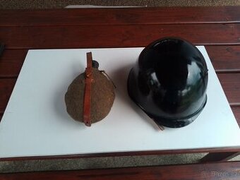 Stará hasičská helma přilba