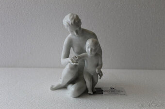 Matka s dítětem – Royal Dux, styl Brusel