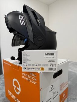Schuberth E2 matná černa + interkom Schuberth SC2