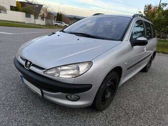 PEUGEOT 206 SW 1.4 HDI 50kw, r.v.2003, NOVÁ STK, BEZ KOROZE