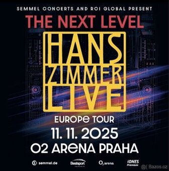 Hans Zimmer - 1 lístek - Praha 11.11.2025