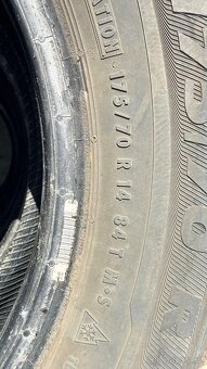 2x zimní pneu Semperit 175/70 R14 84T