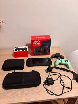 Nintendo Switch 2 + příslušenství (Záruka do 4.6.2027)