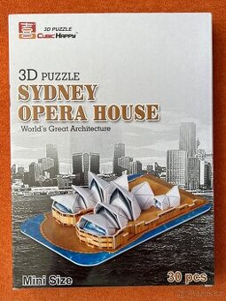 3D puzzle - NOVÉ - 2 motivy - tip na DÁREK