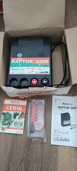 Nový elektrický ohradník RAPTOR 6000