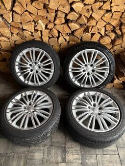Alu kola 5x120 včetně zimních pneu 205/50R17