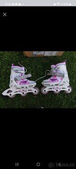 Kolečkové brusle Rollerblade 2x použité