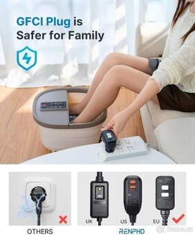 Masážní lázeň na nohy RENPHO R-X001 – téměř nová, použitá po