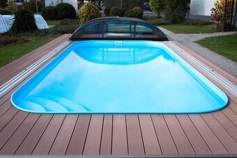 Bazenový set, plastový bazen, bazen s moznosti zastreseni