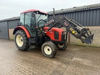 Zetor 4320 s čelním nakladačem s SPZ. 1040Mth