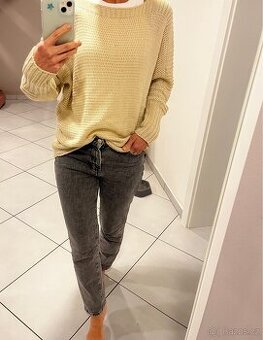 Béžový svetřík Trenyol - 1