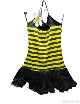 Dámský karnevalový kostým VČELKA MÁJA šaty vel. 38