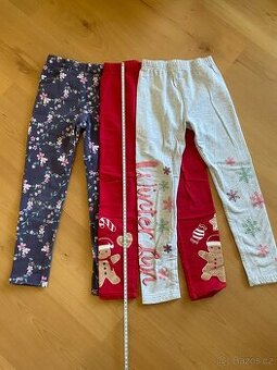 Dívčí leginy vel. 128 podzim