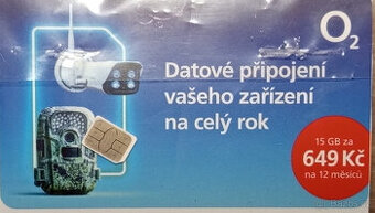 Datová SIM O2 15GB