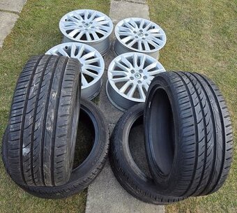 5x112 r17 alu kola skoda s pneu letni225/45r17