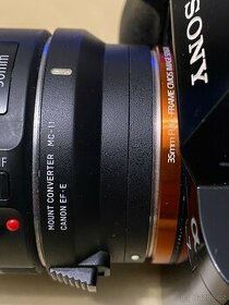 Prodám Sigma konvertor MC-11 adaptér z Canon EF na SONY E