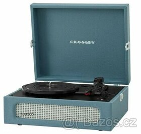 Gramofon Crosley Voyager - modrá