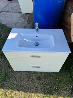 Roca Victoria umyvadlo se skříňkou 80 cm bílá A855852806