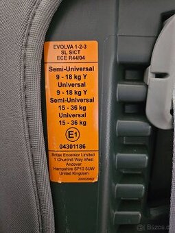Britax Römer Evolva 123 SL Sict Grey Marble ISOFIX