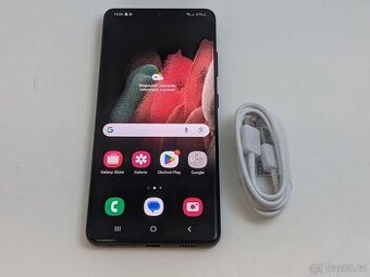 Samsung Galaxy S21 Ultra 5G 12/256gb black. Záruka 6 měsíců.