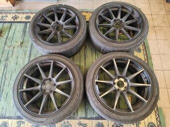 Sada ALU kol s roztečí 5x114,3 s obutymi letními PNEU 225/45