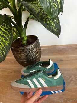 Adidas samba OG Colligate green