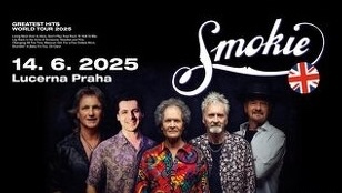 Smokie Praha Lucerna 14.6.2025