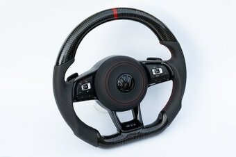VOLANT VOLKSWAGEN R RLINE GTD GTI - KUZE / KARBON