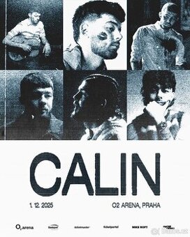 CALIN, VIP KLUBOVÉ PATRO, 1.12.2025 O2 ARENA