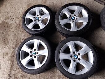 ALU Originál BMW 1er dvourozměr R17 + zimní pneu